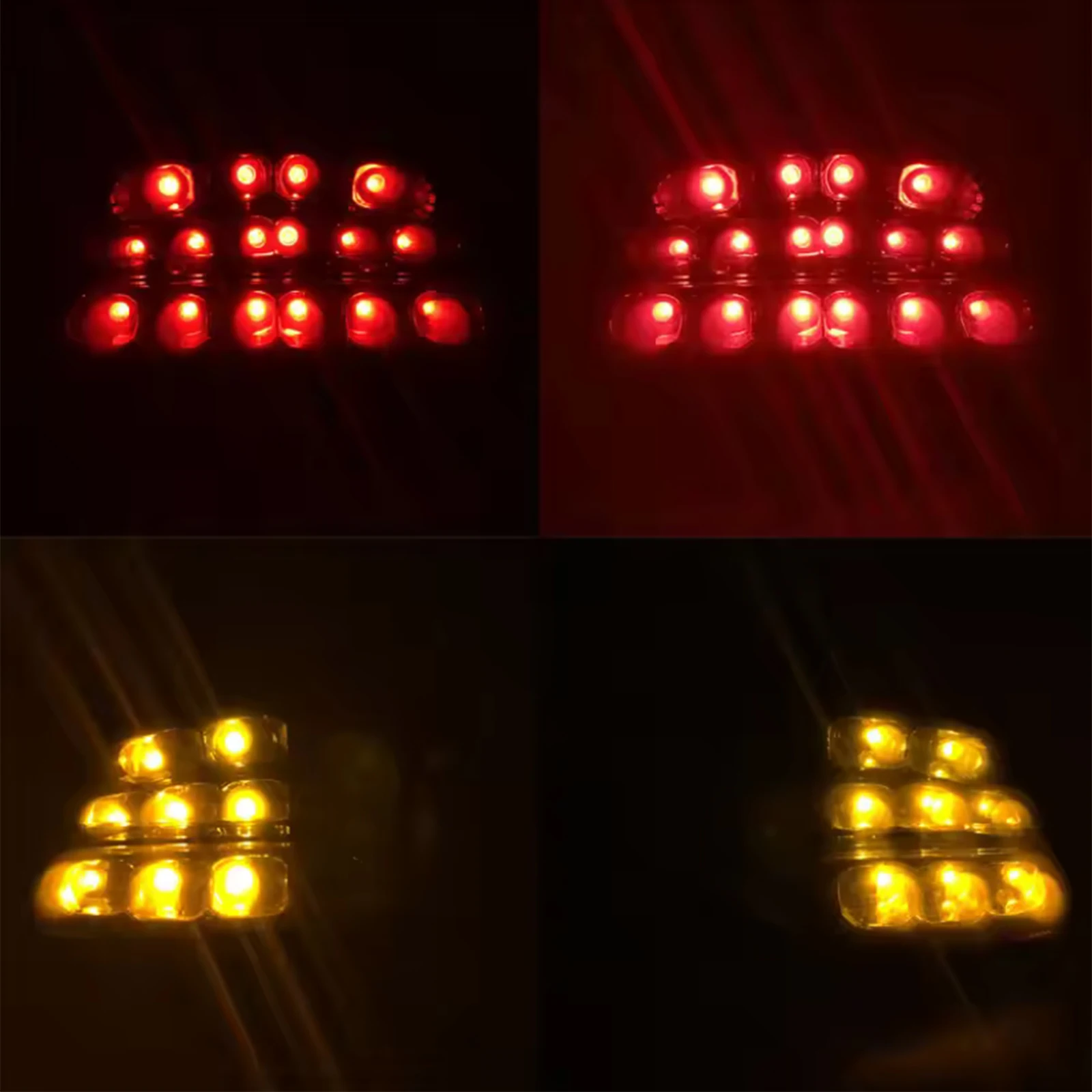 Motorcycle LED Turn Signal Tail Light for CBR1000RR 1000RR 2008-2016 Motor Rear Brake Taillight Stop Lamps Integrated Tail Light