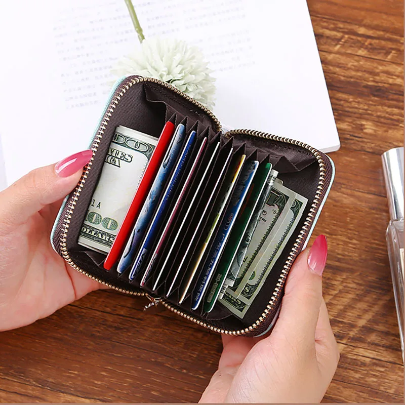 Unisex Multi-Function Organ Card Bag, Anti-Roubo Brush Holder, luva do cartão de grande capacidade, bolsa de lazer, 1pc