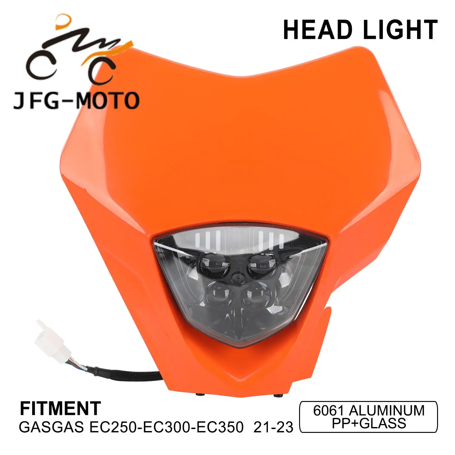 

Motorcycle Accessories Headlight Headlamp Head Light Durable For GasGas EC250 EC300 EC350 2021 2022 2023