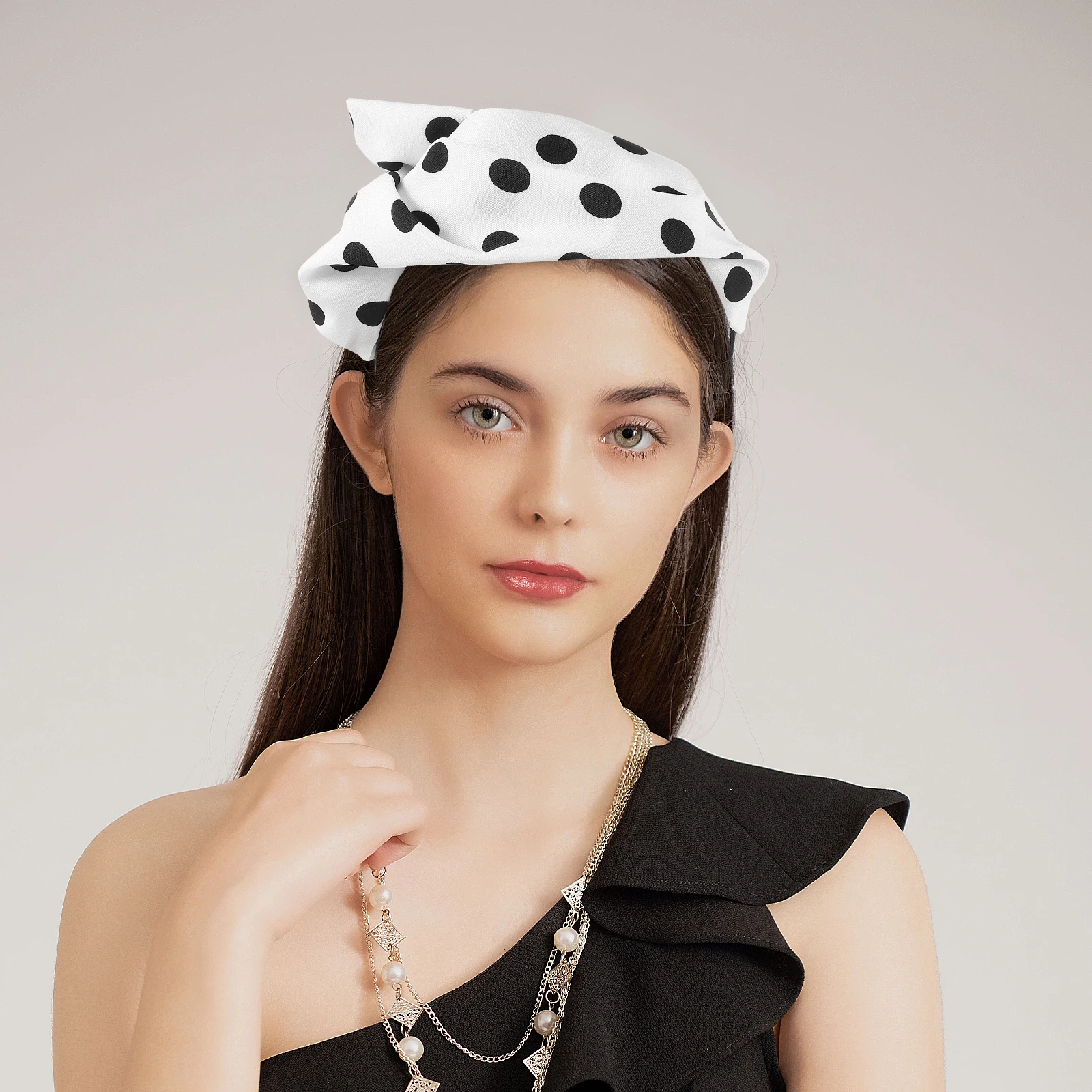 

Headgear Headband Beret Man Fabric Wedding Embellished Headbands for Women