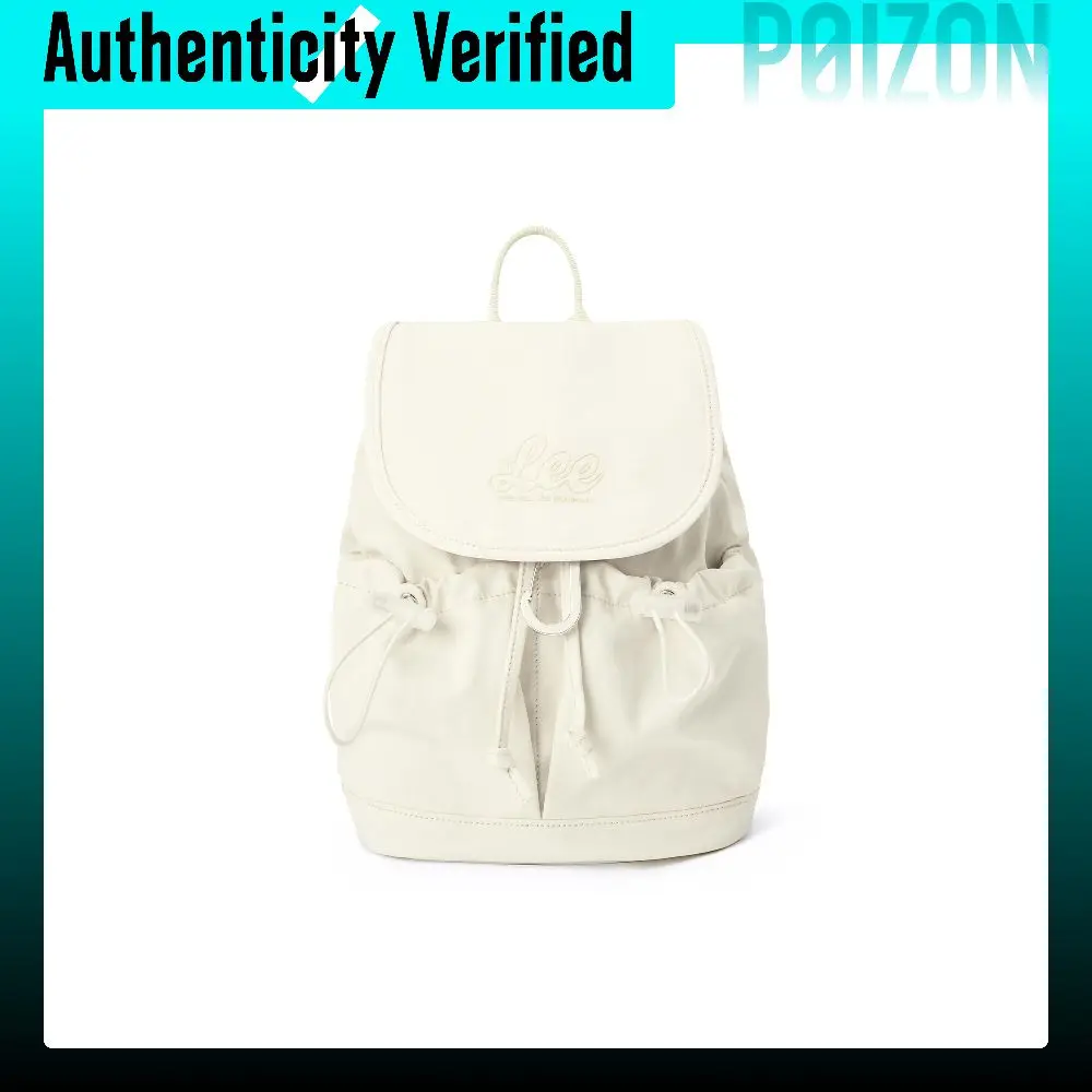 Lee Fabric Backpack Regular Unisex Light Gray Blue/Cream White LE250604M