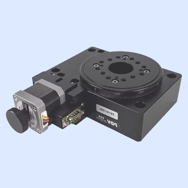 

High precision electric rotary table multi-station index plate empty PX110-100H