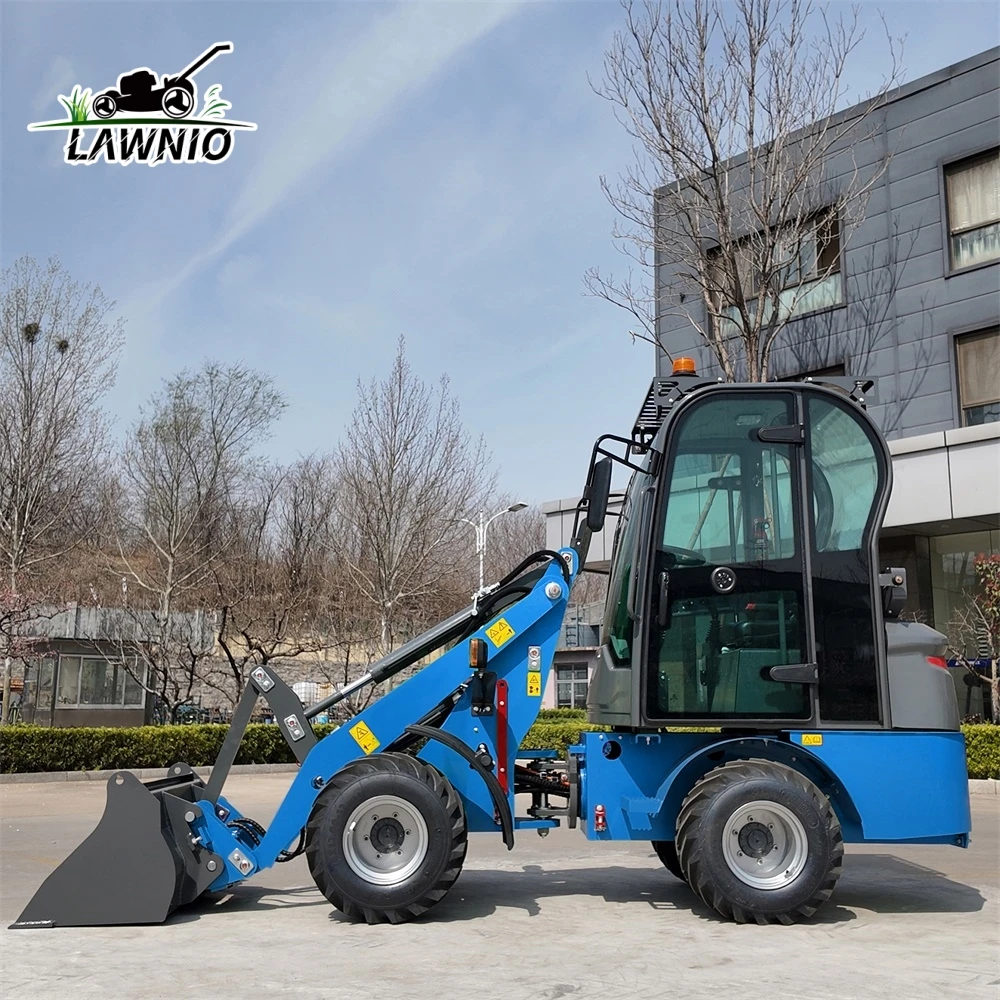 Long Service Life Electric Loader  with 700kg Rated Load Low Noise for Use in Municipal Work Wheel Loader