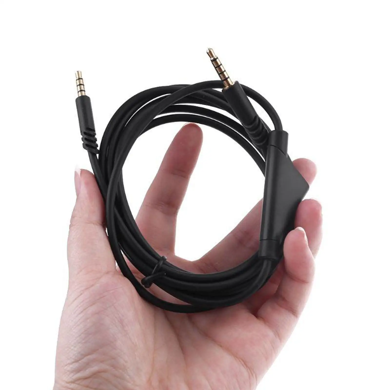 Gaming Headset Cable With Gold-plated Plug Durable And Lo-gitech Astro A10 A40 A40tr Brings Clear