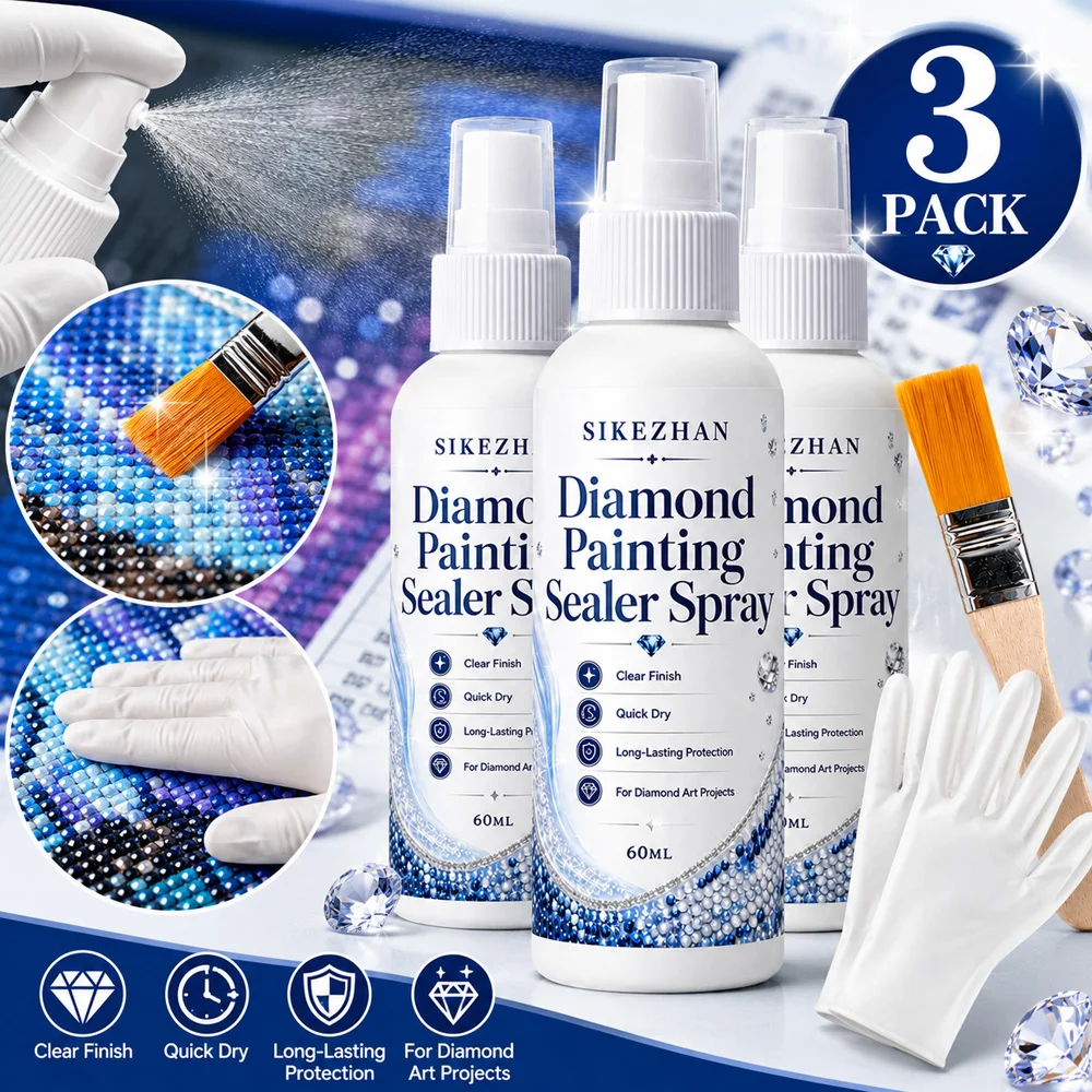 Photography Types - SIKEZHAN 3 Pack Diamond Painting Sealer