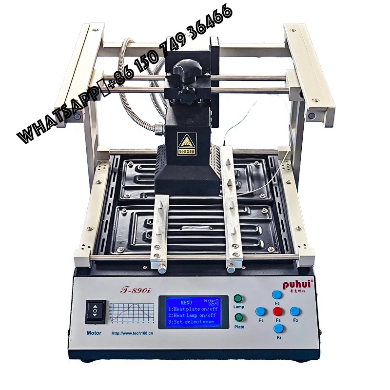 

Паяльная станция Puhui BGA T-890i Smt Smd Irda Сварочный аппарат Машина для ремонта BGA Станция для реболлинга Bga Машина для ремонта материнской платы ноутбука