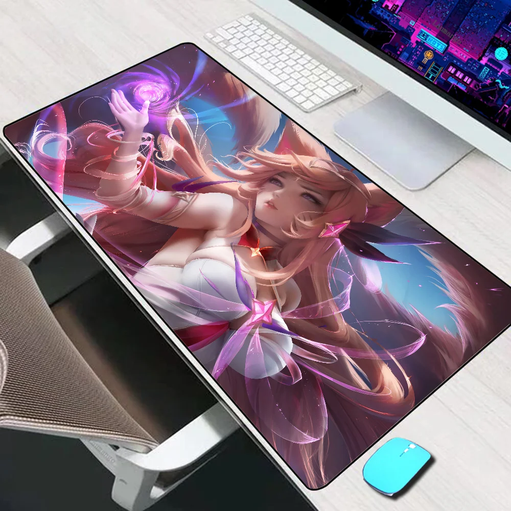 League of Legends alas Mouse besar Aksesori game, alas Mouse Pad komputer alas meja Gamer PC