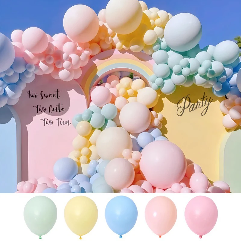 

5/10/12/18 Inch Latex Round Balloon Macaron Thickened Balloon Used For Wedding Birthday Party Holiday Event Decoration Balloons