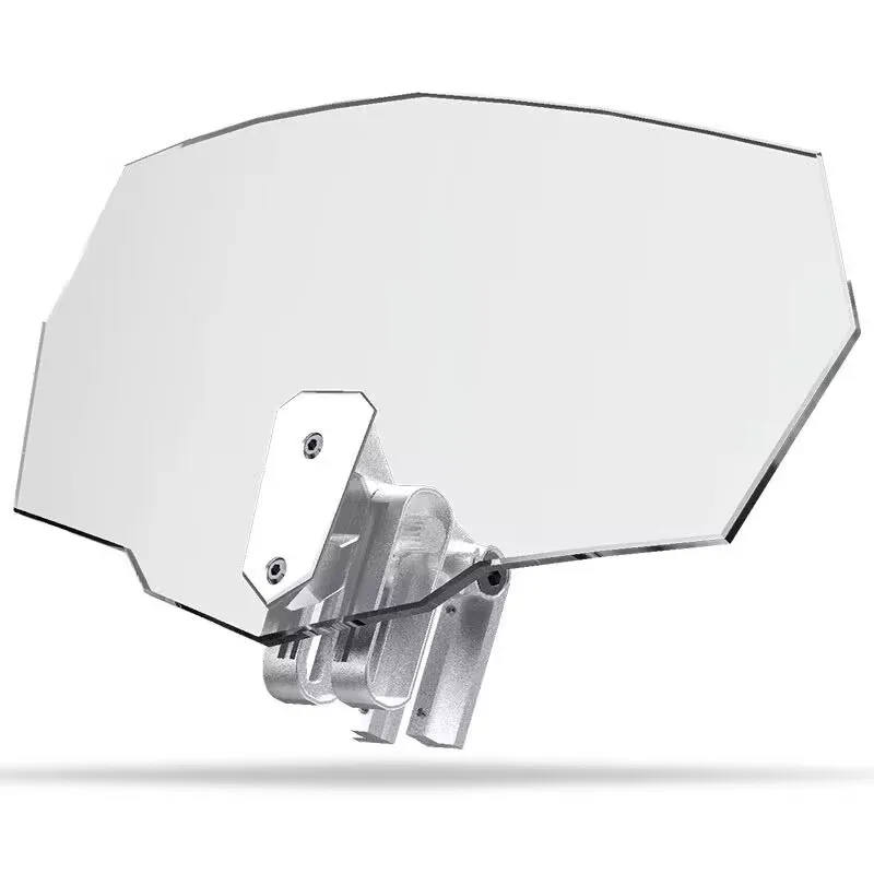2025 Motorcycle universal modification, small windshield installation, high lift windshield anti cutting accessories