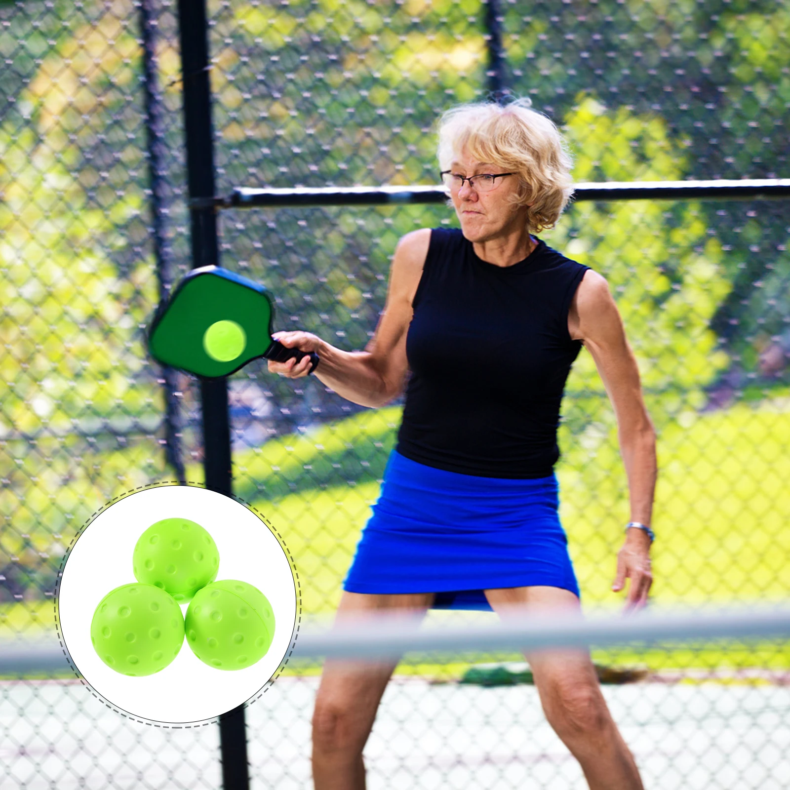 

Silent Pickball Small Basketball Soccer Outdoor Quiet Practice Balls No Noise Pu Foam