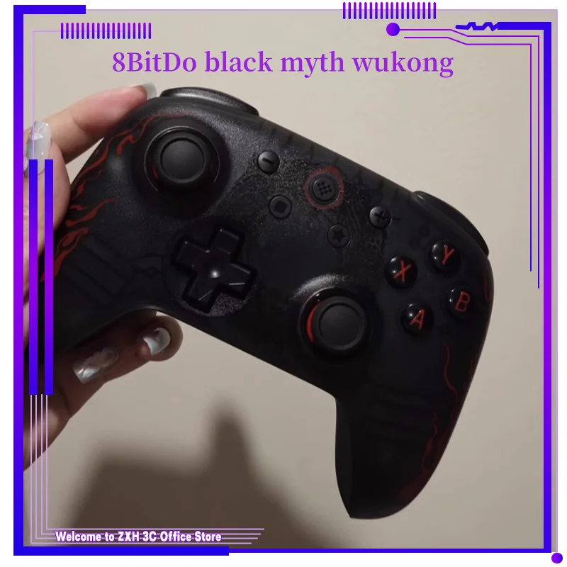 

New 8bitdo Ultimate Wireless Game Controller Wired Gamepad Black Myth Wukong With Hall Effect Joystick For Windows 10/11 Android