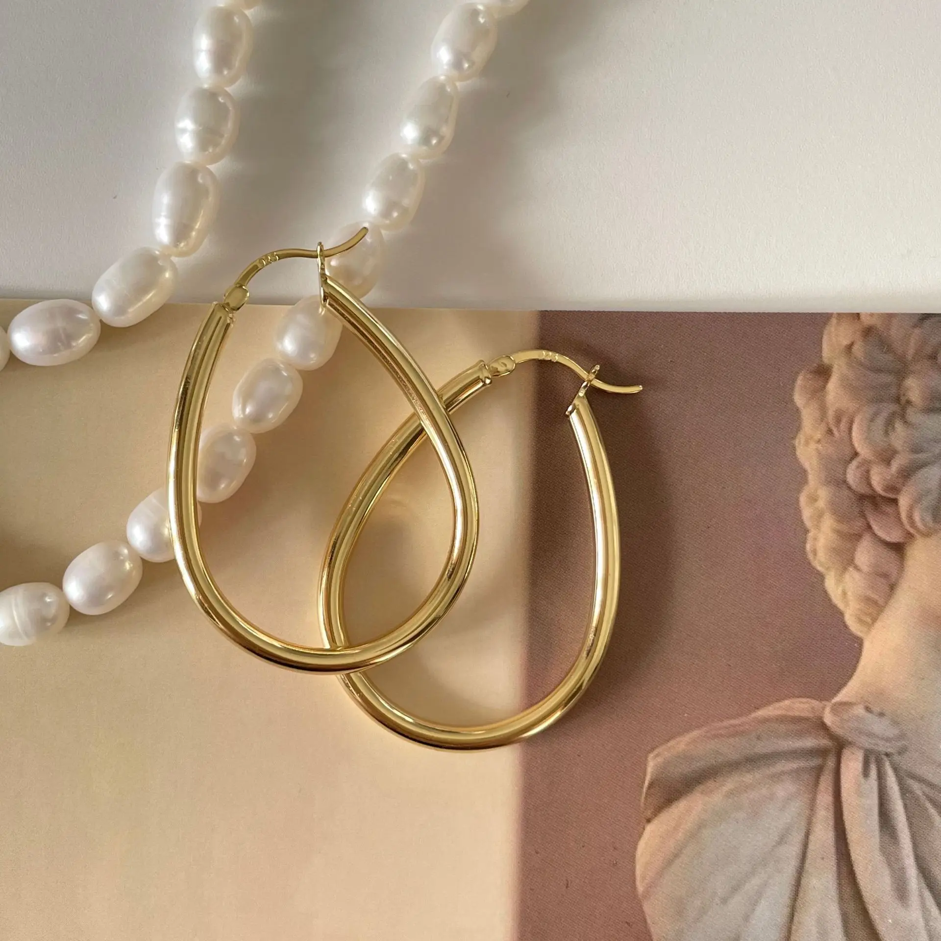 

Серьги из серебра 925 пробы, простые, элегантные, универсальные, уникальные женские серьги-гвоздики, ювелирные изделия Pendientes Mujer JHE46