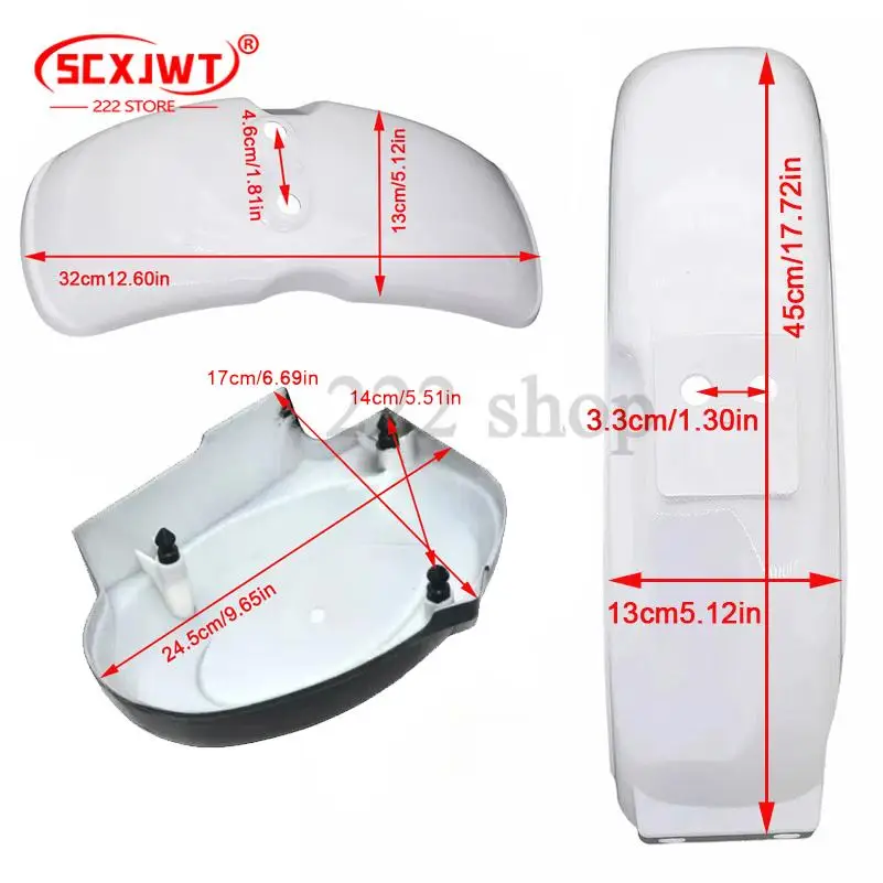Motorcycle Body Mudguard Z50 Z50A Z50J Z50R Mini Bicycle Mudguard Kit Frame Body Frame 6 Colors