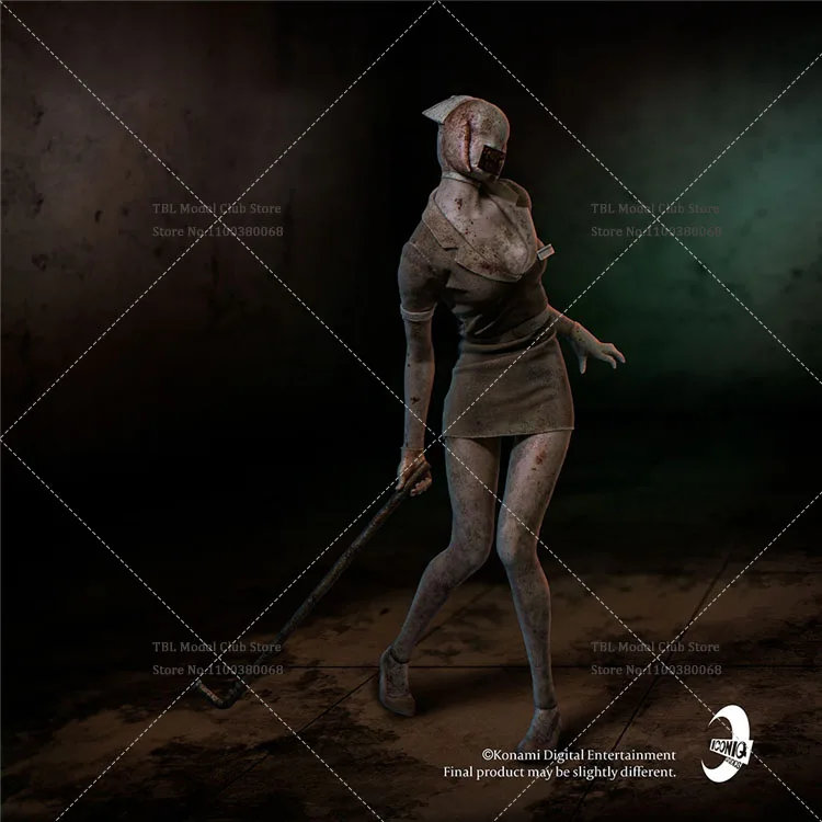 Iconiq Studio 'S IQGS-02/03 1/6 Schaal Soldaat Monster Verpleegster Driehoekig Hoofd Survival Horror Spel Volledige Set 12Inch Actiefiguur