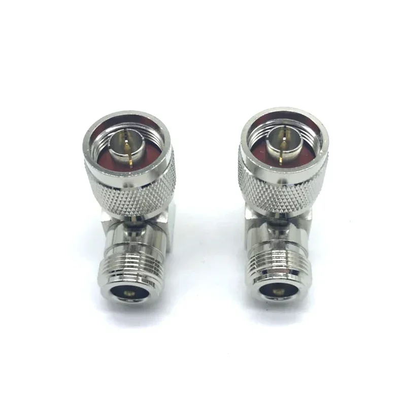 

Lot 2PCS N Right Angle Coax Adapter 90 Degree N Male to N Female RF Coaxial Cable Connector Adaptor for Ham Radio