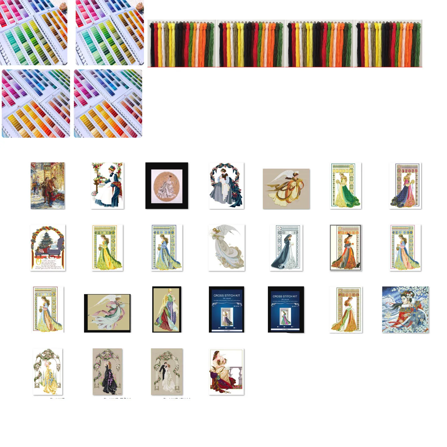 

Cross Stitch Kit DIY Set Rose Arch - Wedding Edition Decoration Cross Stitch Set New Crafts Handmade Embroidery