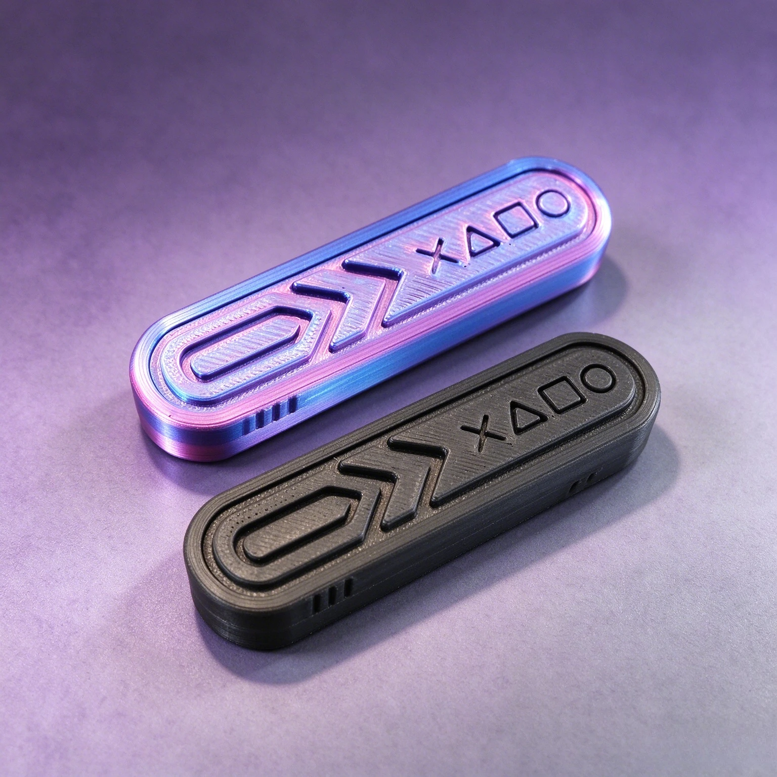3D Printed Fidget Slider EDC Hand Push Card Stress Relief Toy Portable Fidget Toy for Adult Anti Anxiety Pocket Gadget