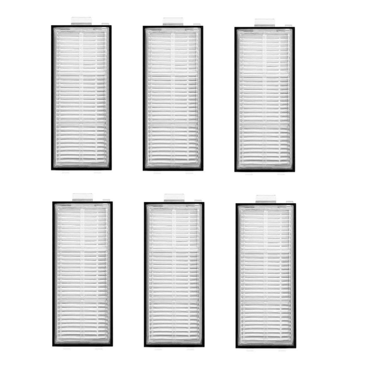 6 ชิ้นทําความสะอาดสําหรับ Roborock Qrevo Slim/Qrevo Master Filter Cleaner อะไหล่ทดแทน ing อุปกรณ์เสริมหุ่นยนต์
