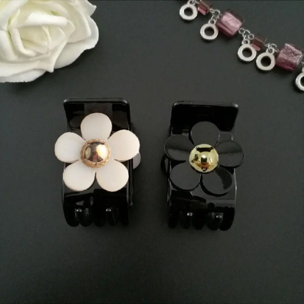 

New Small Barrettes Acrylic Flower Hairpins Hair Clips Hair Crab Hair Claws