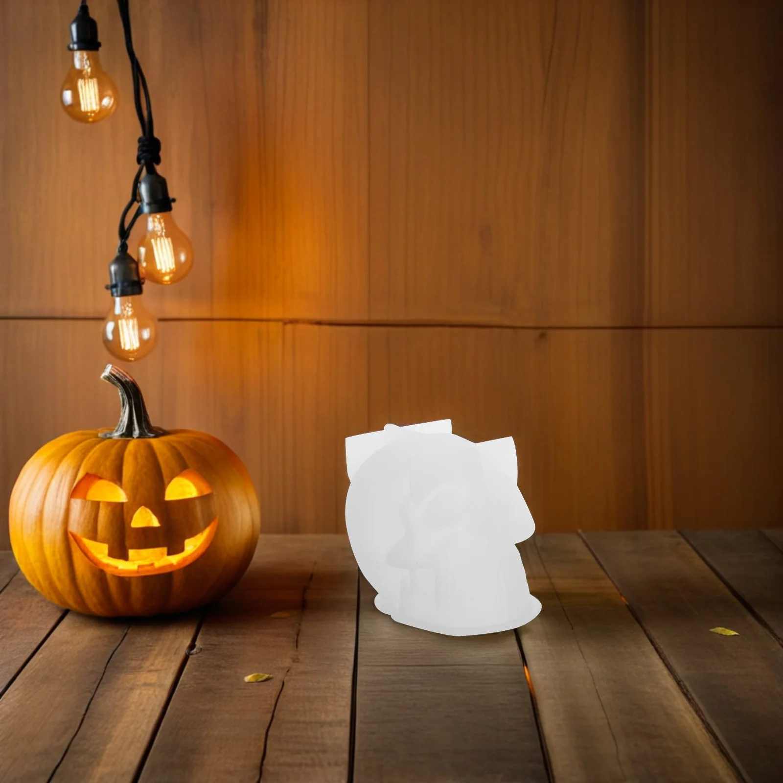 

3 Pcs Skull Mold Clay Molds Halloween Resin Home Decor Mini Casting Silica Gel 3d