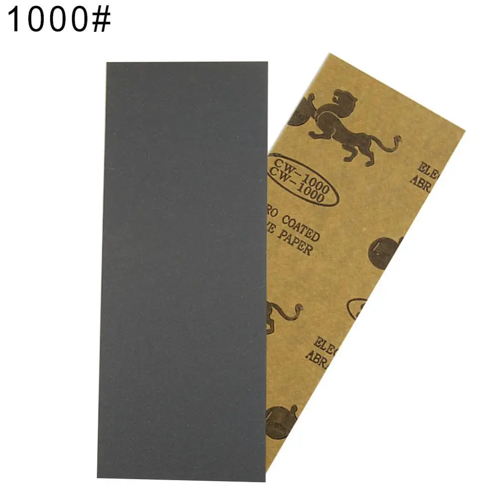 Car Automotive Sandpaper Wet Dry Sandpaper Sheets 400/600/800/1000/1200/1500/2000/2500 Metal Sanding and Automotive Polishing