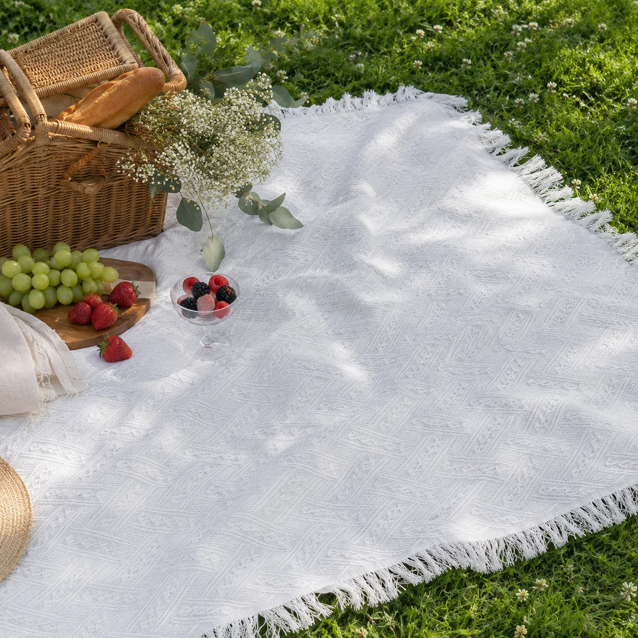 Outdoor picknickmat, campingde - Boho Throw Blanket Fringe recensie en prijs
