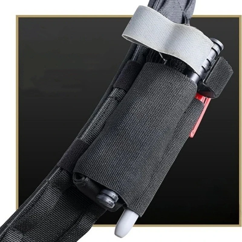 

Hot Sale Elastic Tourniquet Holder Tactical Pouch Horizontal Battle Belt Sleeve for Emergency Medical Supplies Outdoor Daily Use