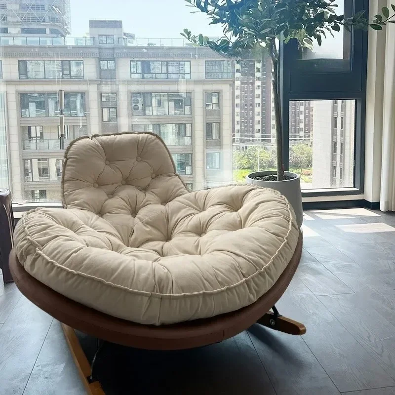 

Легкий роскошный домашний балкон, кресло для отдыха, гостиная, один дизайнерский ленивый диван, дизайнер для сна