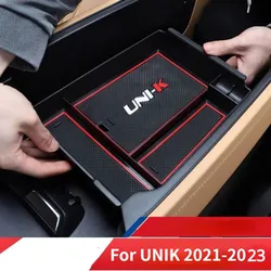 For Chang An Unik Uni k 2021 2022 2023 Storage Box Stowing Tidying Glove Box Auto Accessories Non-Slip