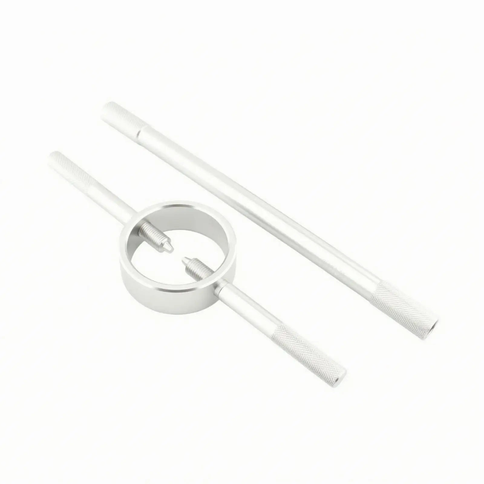 Durable Aluminum Alloy Spring Compressor for Motorcycle Poppet Valves 30cm Length Workshop Engine Service Equipment