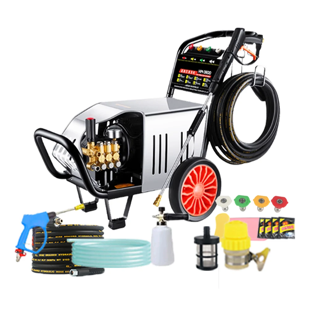 

New High Pressure Car Washing Machine 220v 180bar High Pressure Wash Machine for Commercial