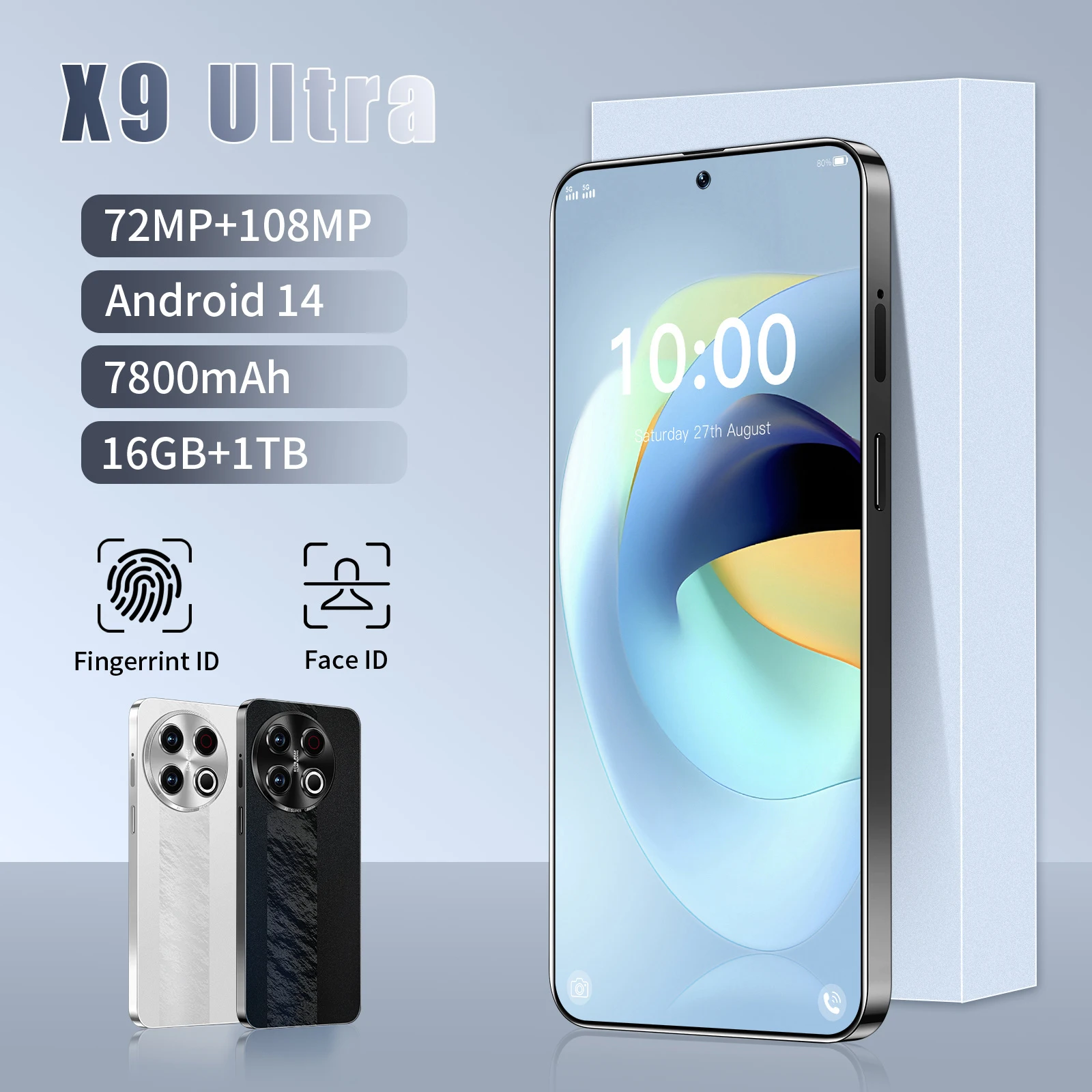 Smartphone X9 Ultra: Snapdragon 8 Gen3 e Bateria de 7800mAh
