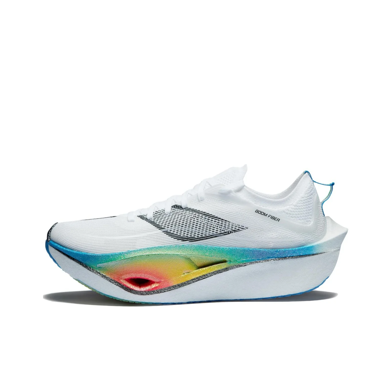 Li Ning Feidian 4 Ultra Cushioning Slip Resistant Abrasion Resistant Breathable Low top Marathon Sprint Running Shoes ARMU003-1