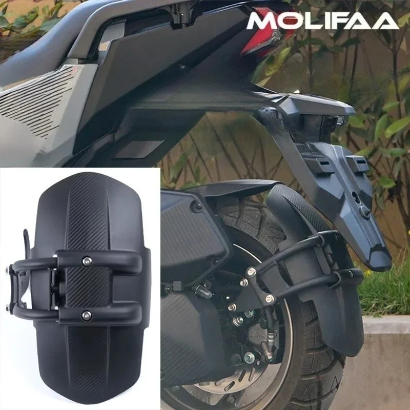 

For Sym Husky Adv 150 Motorcycle ABS Rear Mudguard Bracket Widen Tail Fender Splash Guards Protection Cover Accessories
