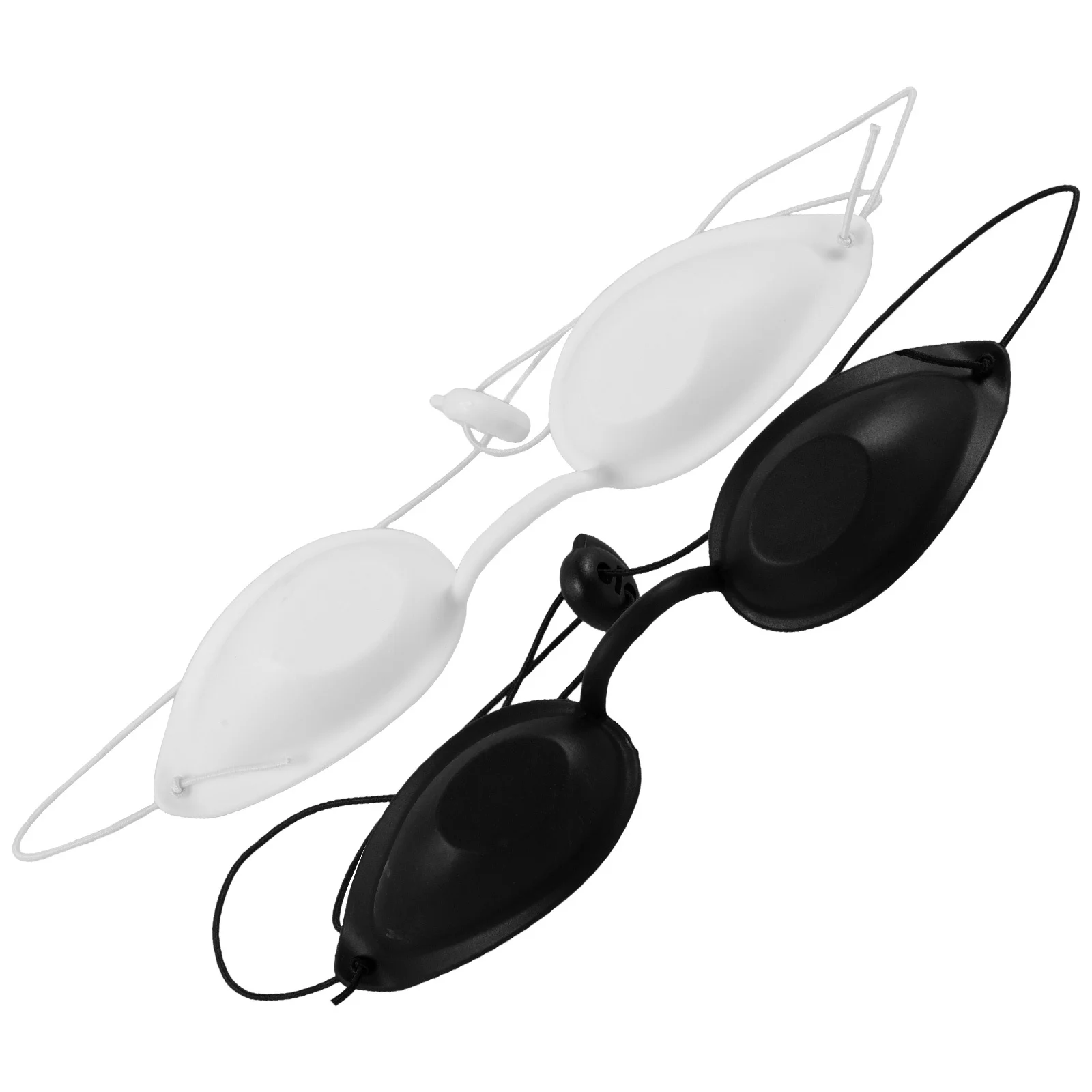 

2 шт., регулируемые очки для защиты глаз, маска для ухода за красотой для формирования бровей, удаления волос, безопасность