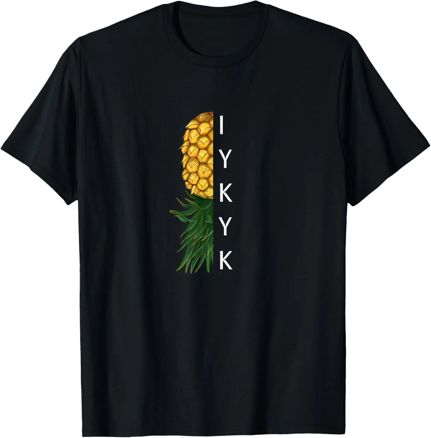 

IYKYK Upside Down Pineapple Swingers Swing Fun T-Shirt