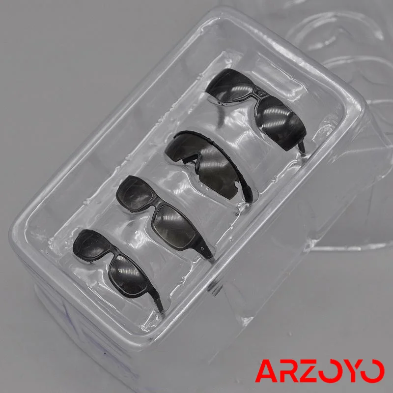 ZY15-20 4 pz/set 1/6 amazon maschio/femmina 12 ''Action Figure Scene accessori occhiali da sole occhiali militari usa modello