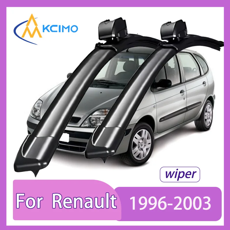 

2pcs Quiet Beam Wiper Blades for Renault Scenic 1996-2003 Silent Windshield Wipers with Quick Installation