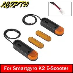 Left Right Turn Signal Light Electric Scooter Accessories Rear Turn Signal Lamp for Smartgyro K2 Kickscooter LED Night Reflector