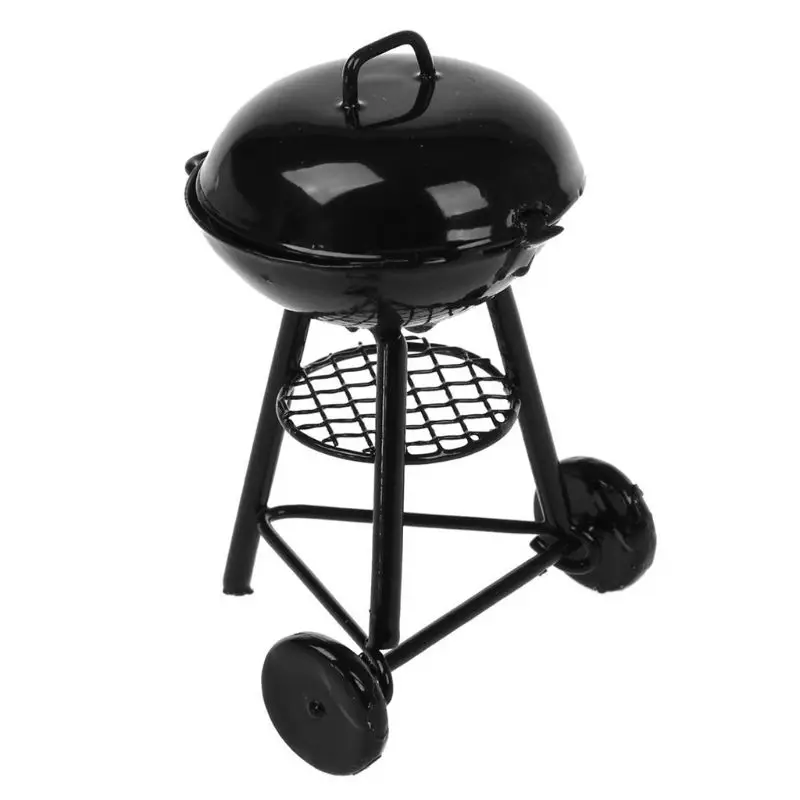 Dla lalki Mini grill Grill dziewczęcy udawaj, że bawisz się impreza dla dzieci do zabawy zabawna zabawka stołowa najlepszy dla