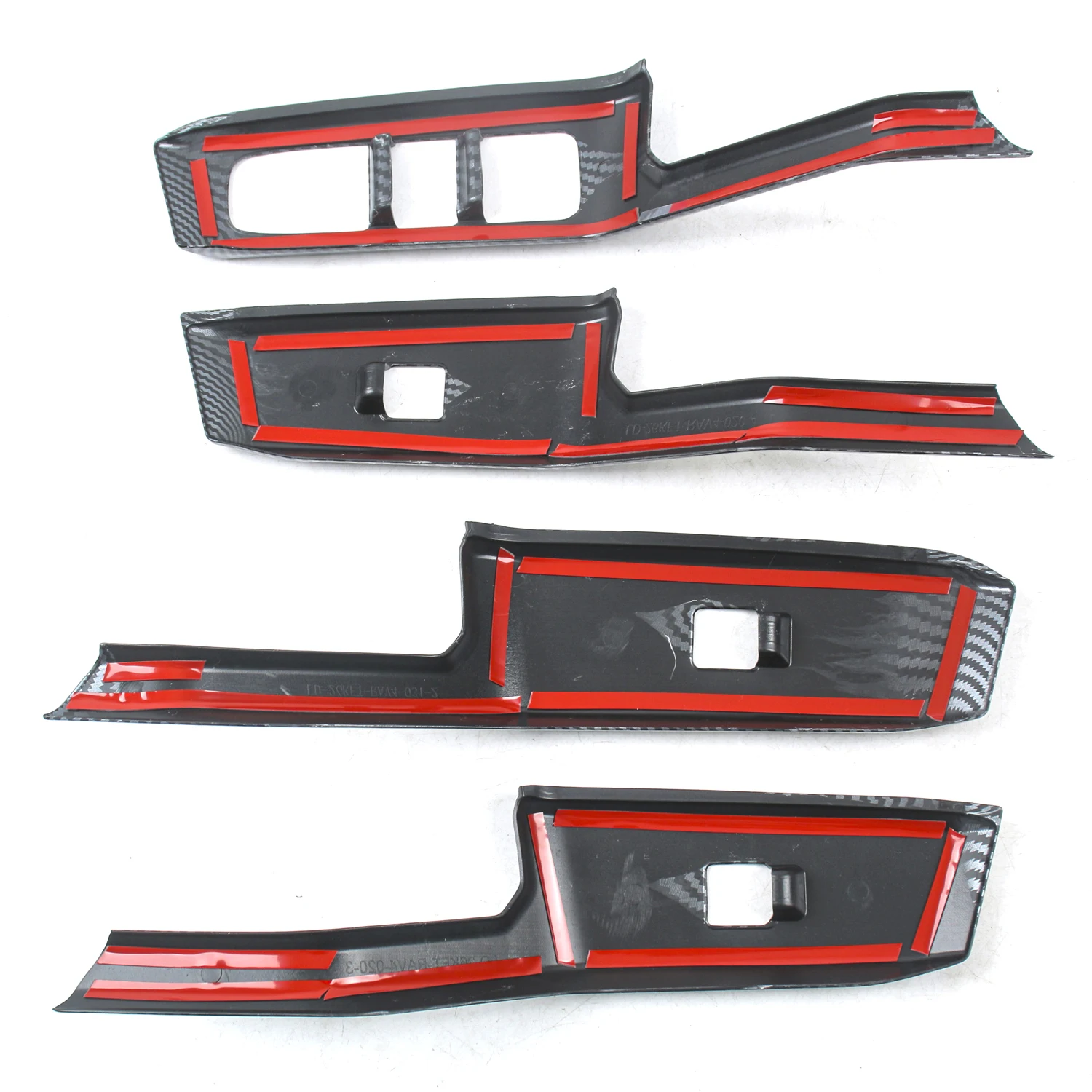 LHD Only! for Toyota RAV4 XA60 2026 Accessories Window Switch Panel Trim Cover 4PCS, Not for the North American Version