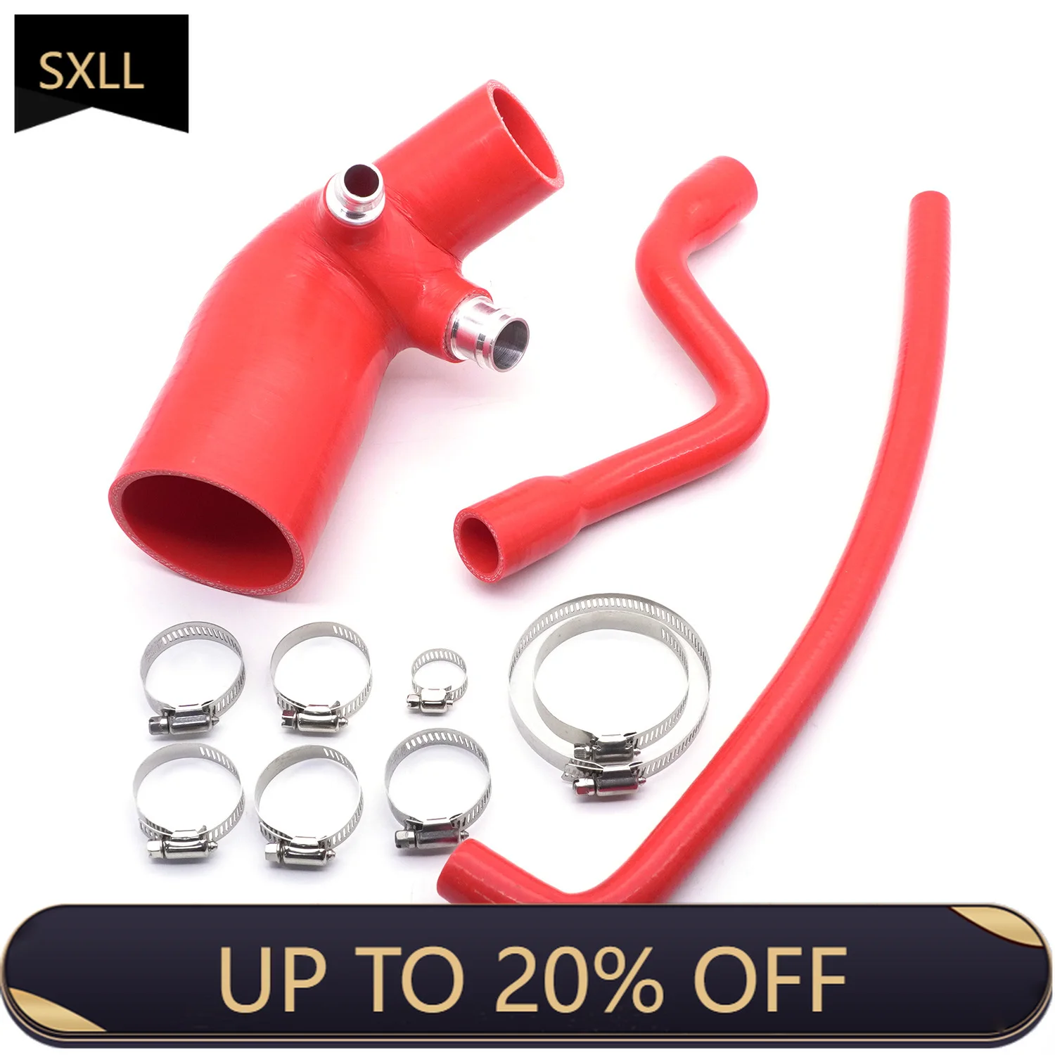 Автомобильный впускной силиконовый шланг SXLL, шланг турбокомпрессора для двигателя F20 F21 F30 F31 F35 316i 116i 118i N13 2011-2015, красный и черный