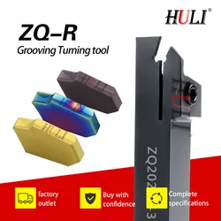 SP200 SP300 SP400 Carbide Alloy Single Grooving Insert ZQ1616R ZQ2020R Grooving Holder ZQ2020R Sharp CNC Lathe Cutting Tools Bar