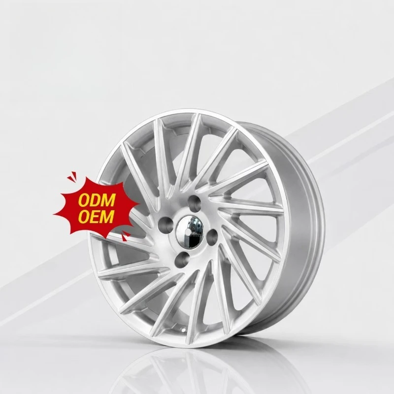 【2026】Custom Forged Silver Machined Multi Spoke 4 Lug 15 16 17 18 19 20 21 22 23 24 Inch 5x114.3 5x120 Alloy Wheels Universal Ca