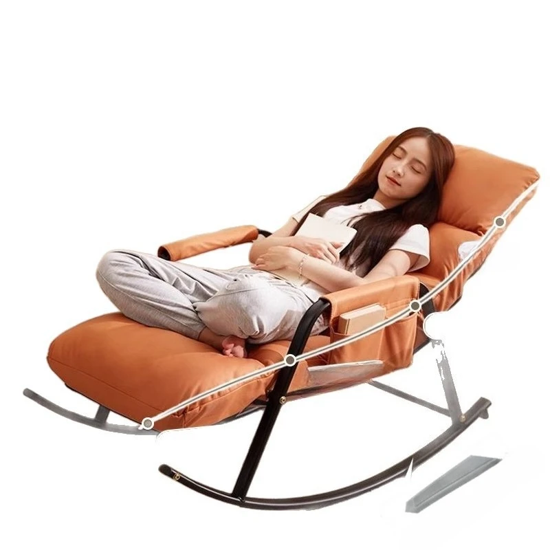 

Light luxury rocking recliner leisure lazy sofa home new happy chair