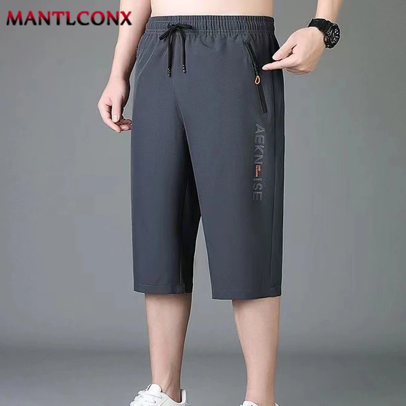

Summer New Jogging Men Shorts Running Gym Fitness Sports Shorts Men Breathable Quick Dry Elastic Waist Board Short Pants Fashion