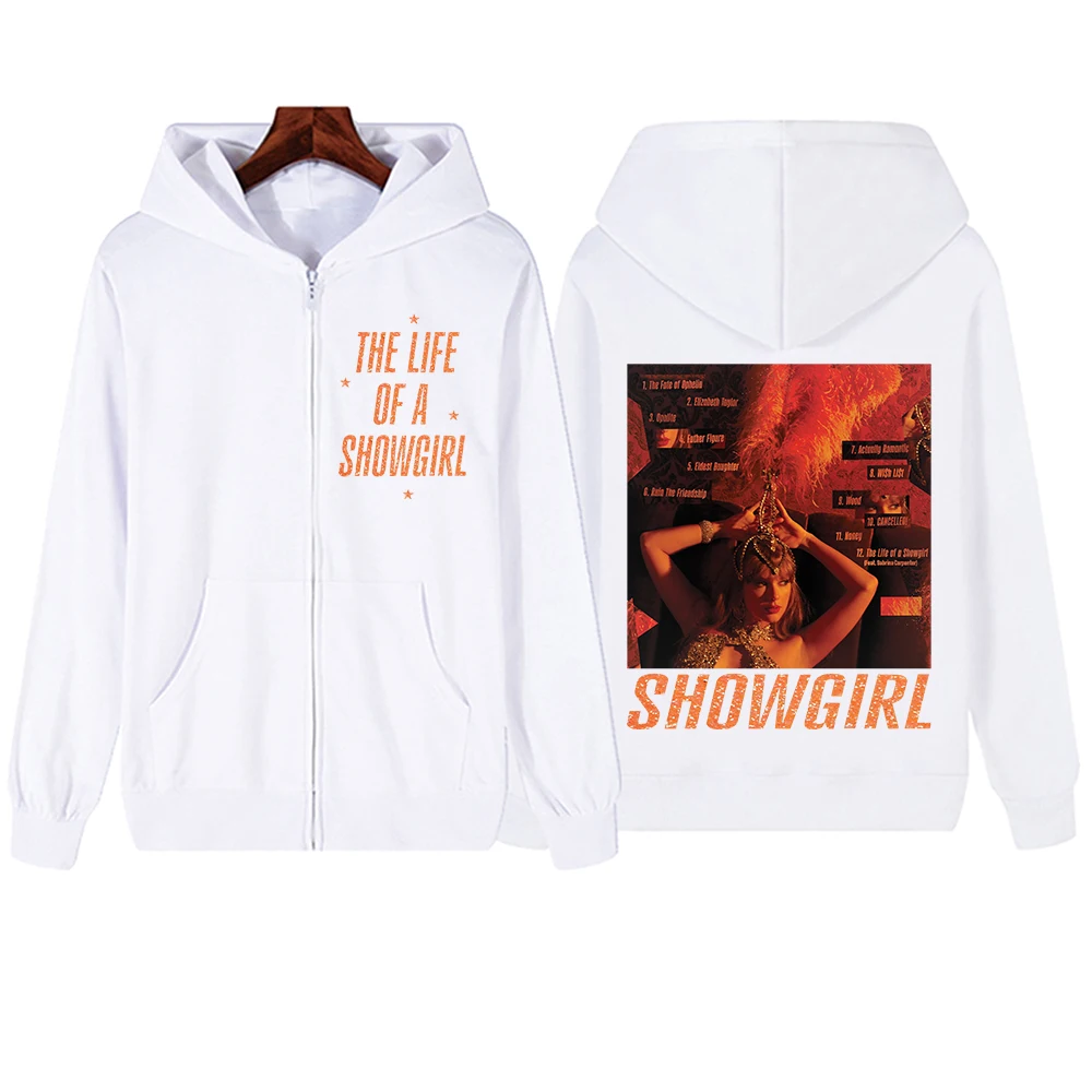 2025 TS ألبوم جديد حياة إستعراض قلنسوة بسحاب Harajuku الهيب هوب البلوز القمم الشارع الشهير بلوزات #2