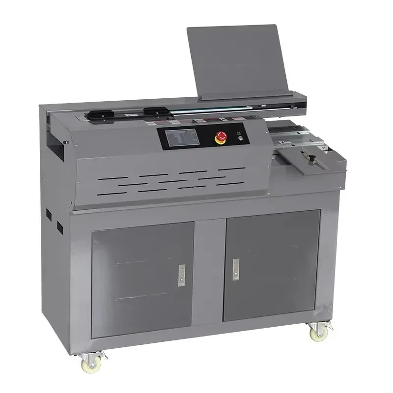 

【Лучшие продажи】Ручная и автоматическая электрическая маленькая термопереплетная переплетная клей-переплет Executive Printing Книга в твердом переплете в твердом переплете Bookbi