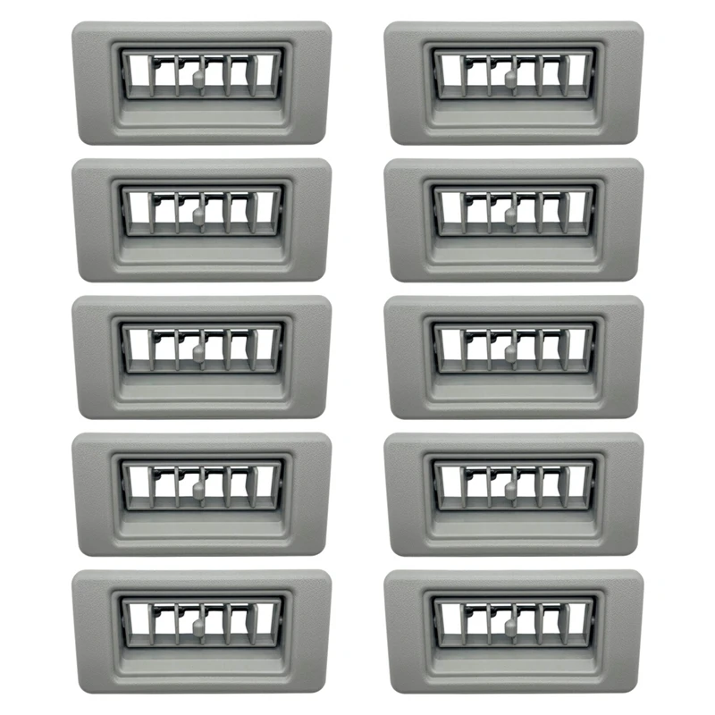 

10X Roof Air Conditioning Vent A/C Panel Cover MR360996/MR360997 For Mitsubishi Pajero V93 V97 Montero V95 V98 V87 Gray-A82M