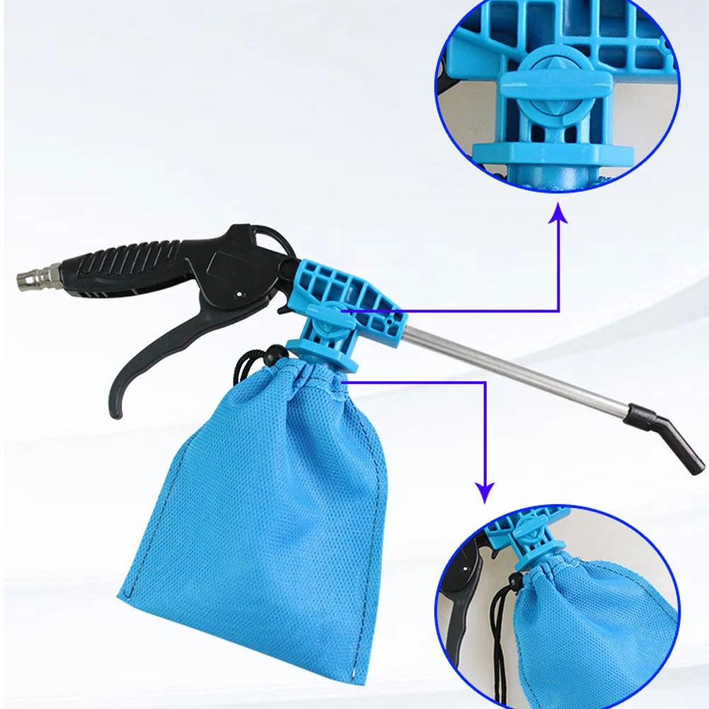 Car Vacuum And Air Blow Machine Blowing And Suction Dual-purpose With Rotating Switch Tire Repair Dust Blower Auto Cleaning Tool